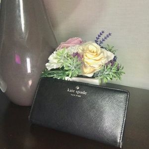 Kate spade Black leather wallet